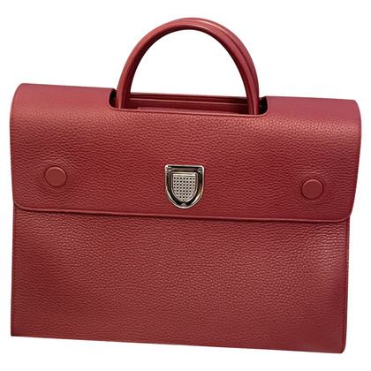Christian Dior Diorever Leather in Red