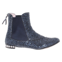 Miu Miu Stiefeletten in Blau