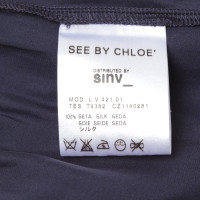 See By Chloé Seidenkleid aus Satin
