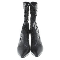 By Malene Birger Leather ankle boots with cut-outs