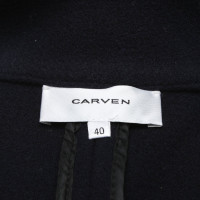 Carven Giacca/Cappotto in Blu