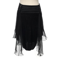 La Perla Skirt Silk in Black
