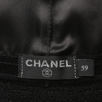 Chanel Hut in Schwarz/Weiß