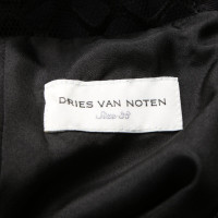 Dries Van Noten Vestito in Viscosa in Blu