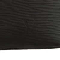 Louis Vuitton Neverfull aus Leder in Schwarz