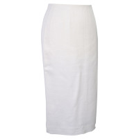 Hobbs Linen skirt in white