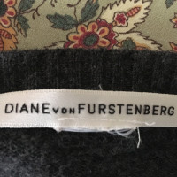 Diane Von Furstenberg Wikkeljurk in wol / cashmere