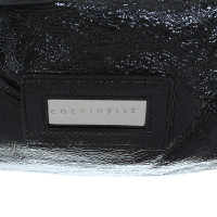 Coccinelle Patent leather handbag in black