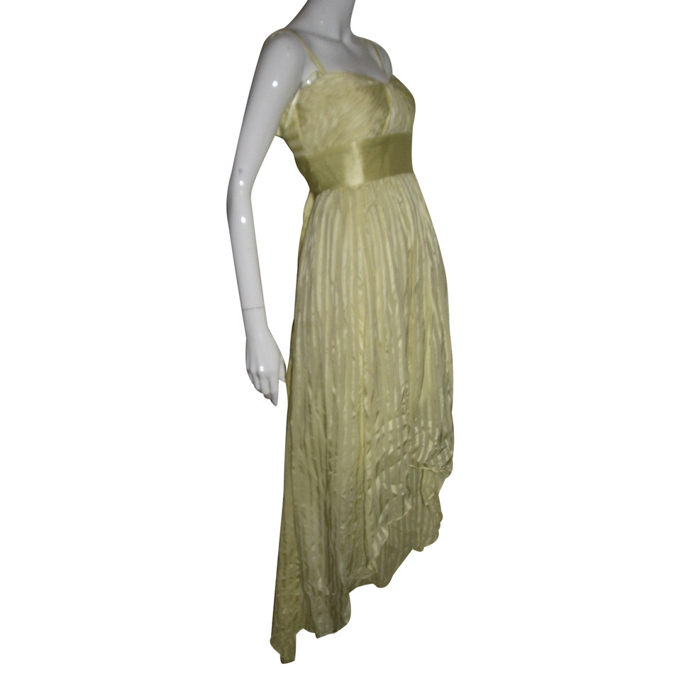 Bcbg Max Azria Kleid aus Seide in Gelb