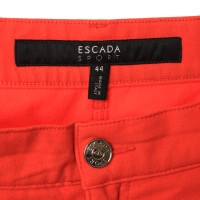 Escada Pants in bright orange