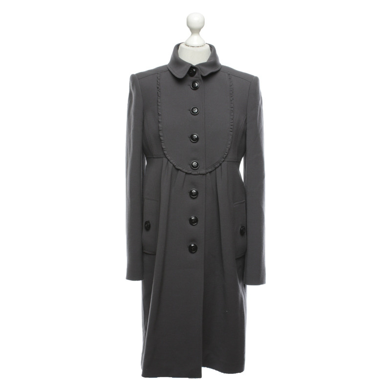 Burberry Jacket/Coat Wool in Grey 