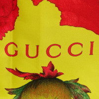 Gucci Zijden sjaal met bloemenprint