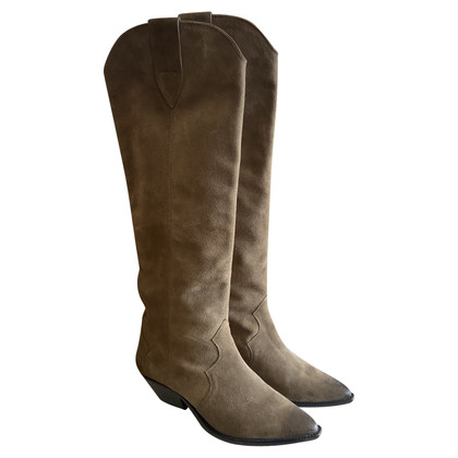 Isabel Marant Boots Suede in Taupe