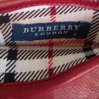 Burberry Geprägte Lederhandschuhe