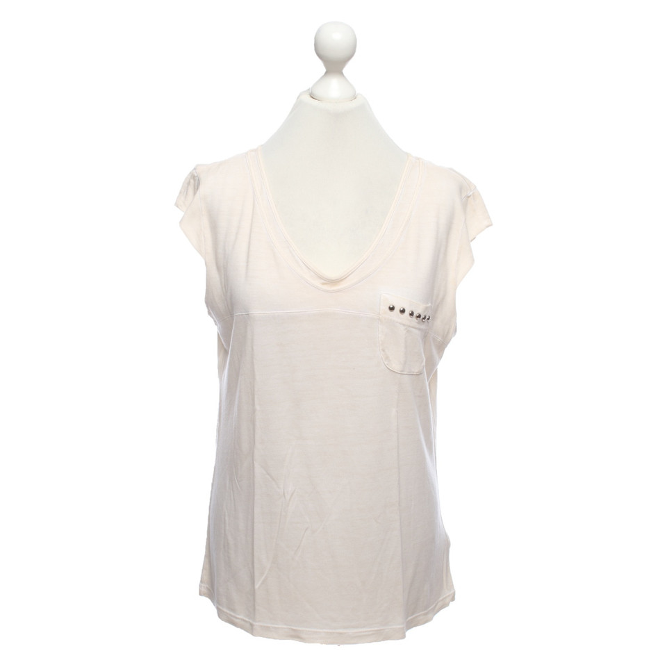 7 For All Mankind Top in Cream