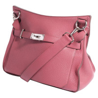 Hermès Umhängetasche aus Leder in Rosa / Pink