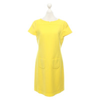 Jil Sander Kleid aus Wolle in Gelb