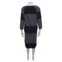 Humanoid Knitted dress in grey / dark gray