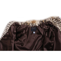 Roberto Cavalli fur coat with removable sleeves