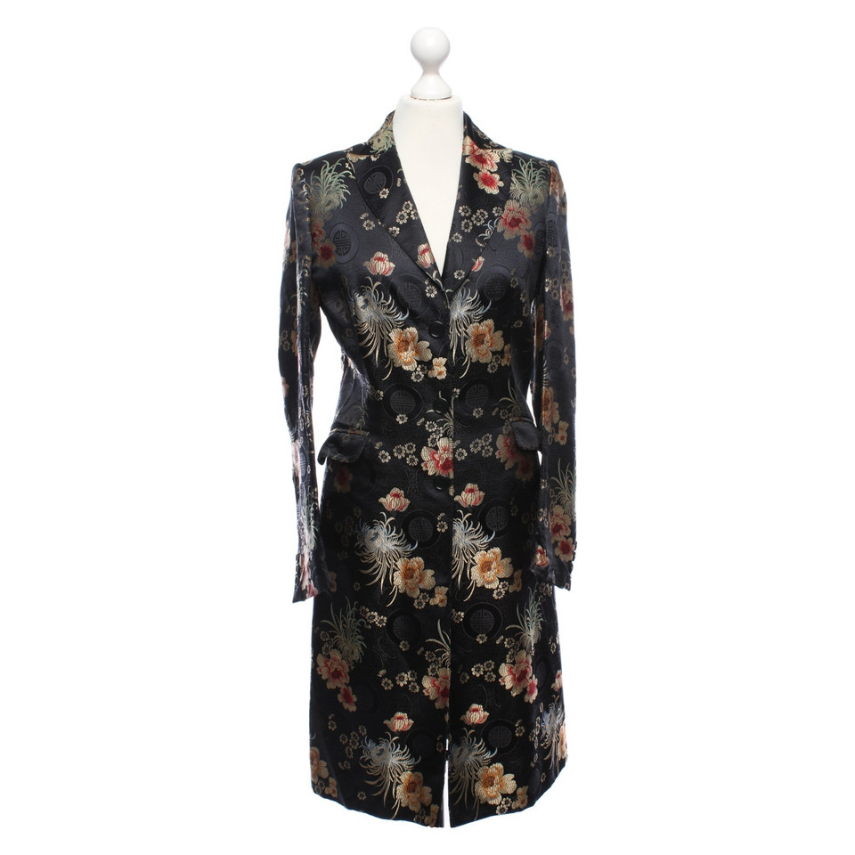 P.A.R.O.S.H. Coat with floral pattern