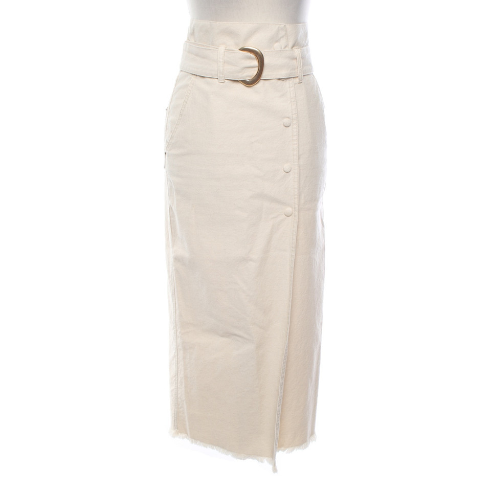 Nanushka  Skirt Cotton in Beige