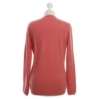 Brunello Cucinelli Cashmere sweater in coral red