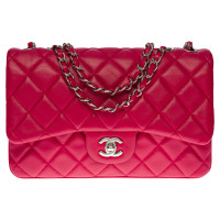 Chanel Timeless Classic in Pelle in Fucsia