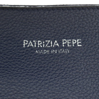 Patrizia Pepe Shopper Leather in Blue