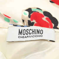 Moschino Seidenkleid mit Muster