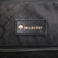 Mulberry Handtasche aus Leder in Schwarz