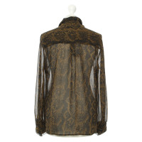 French Connection Blouse with animal print