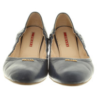 Prada Ballerinas in Blau