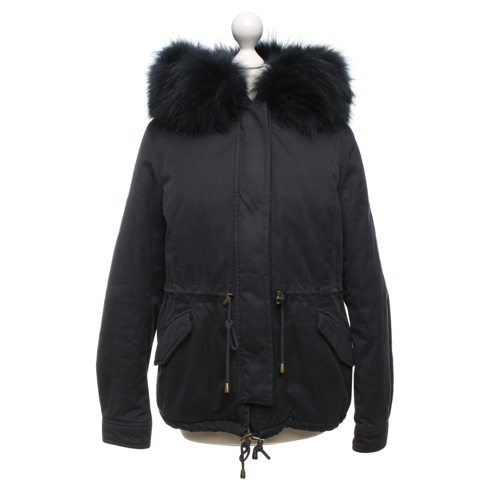 Other Designer Alessandra Chamonix - Jacket with fur trim