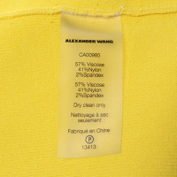 Alexander Wang Robe en jaune