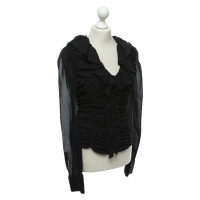 Just Cavalli Zijden blouse met ruches