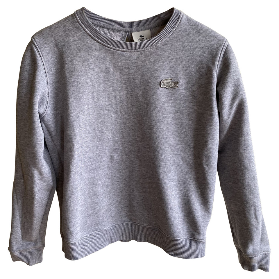 Lacoste Top Cotton in Grey