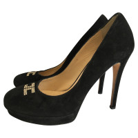 Elisabetta Franchi pumps en daim