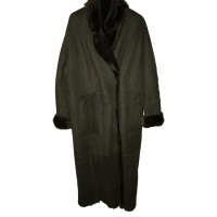 Drome Jacket/Coat Suede in Khaki
