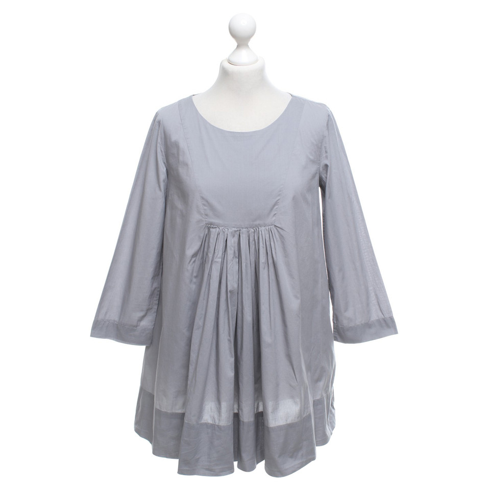 Cos Cotton blouse in grey