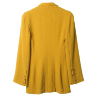 Chanel Blazer Wool in Yellow
