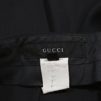Gucci Hose aus Wolle in Schwarz