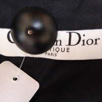Christian Dior Giacca in denim con ricamo