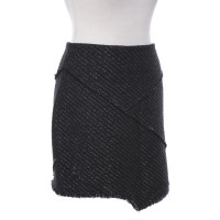 Maje skirt in black and white