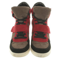 Ash Sneaker-Wedges in tricolor