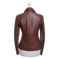 Burberry Leather jacket in brown