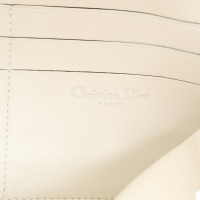 Christian Dior Clutch en Cuir en Crème