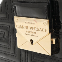 Versace Handtas Lakleer in Zwart