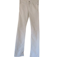 Dkny Trousers Cotton in White
