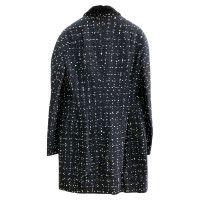 Moschino Cheap And Chic Giacca/Cappotto in Cashmere in Nero