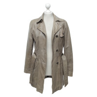 Cinque Leather jacket in beige-grey